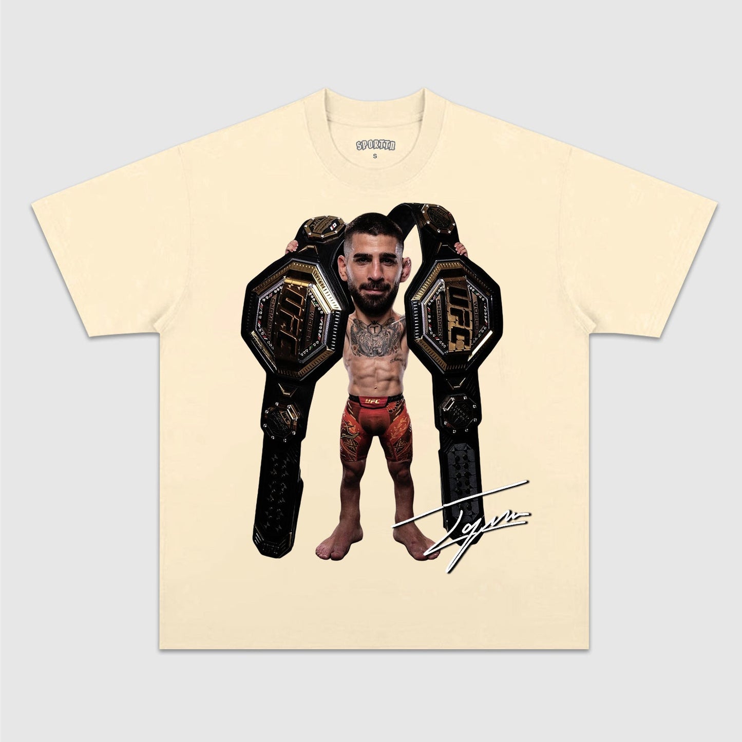 Ilia Topuria TEE. 7.7