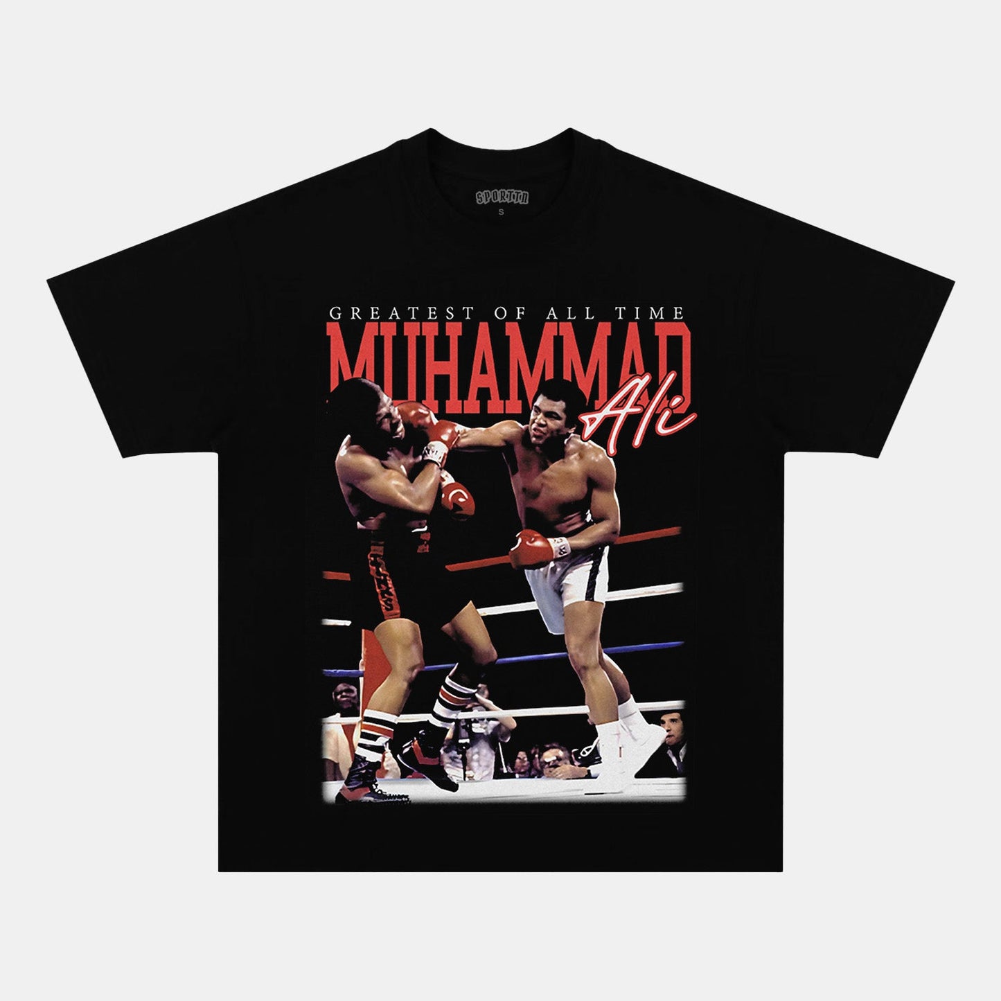 MUHAMMAD ALI  GOAT  GRAPHIC TEE