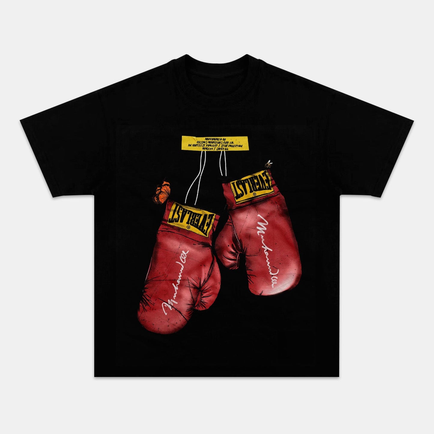 MUHAMMAD ALI RED GLOVES BOXING TEE