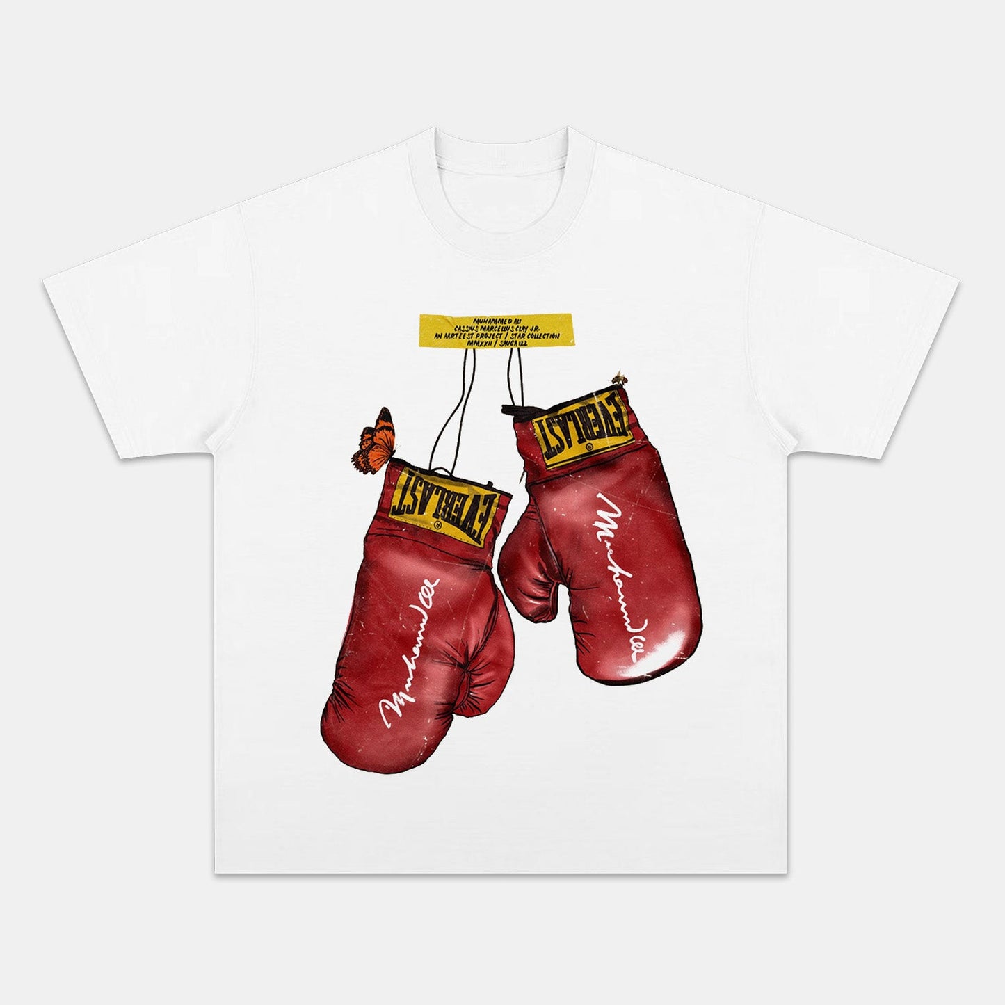 MUHAMMAD ALI RED GLOVES BOXING TEE