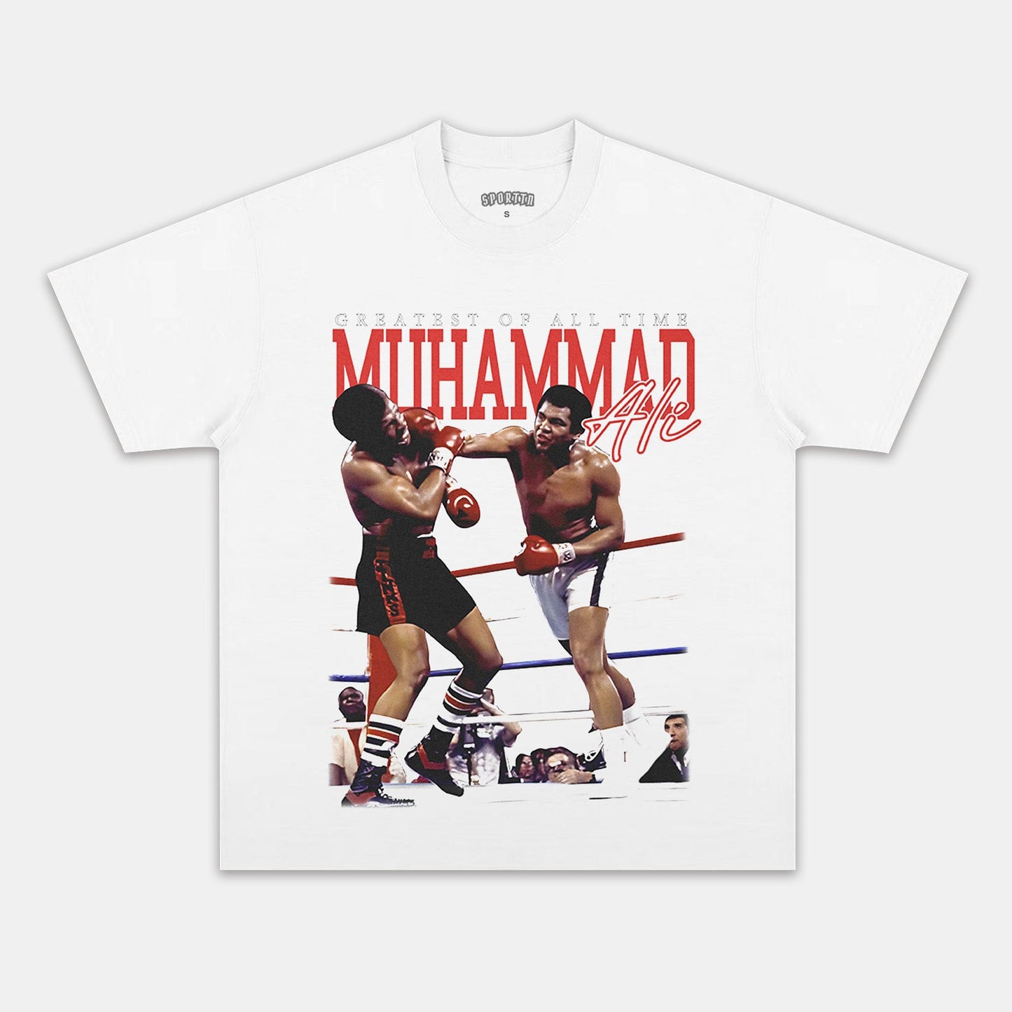 MUHAMMAD ALI  GOAT  GRAPHIC TEE