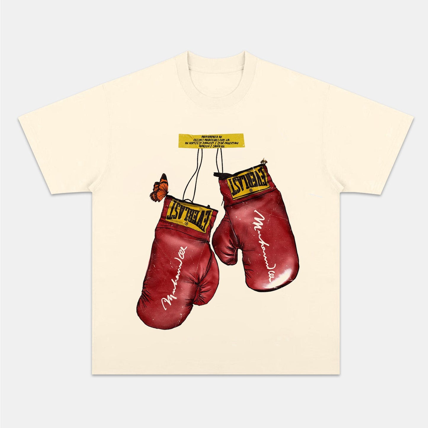 MUHAMMAD ALI RED GLOVES BOXING TEE