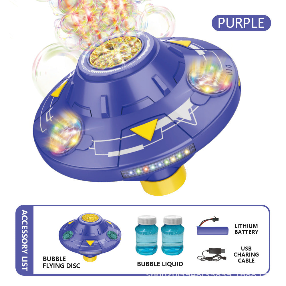 Kids Portable Bubble Machine UfO Shape