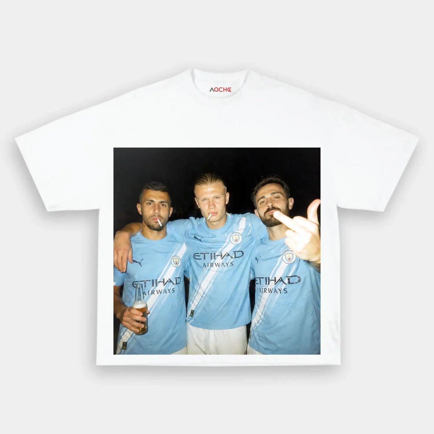Rodri&Erling Haaland&Bernardo Silva 2026 Tee 1