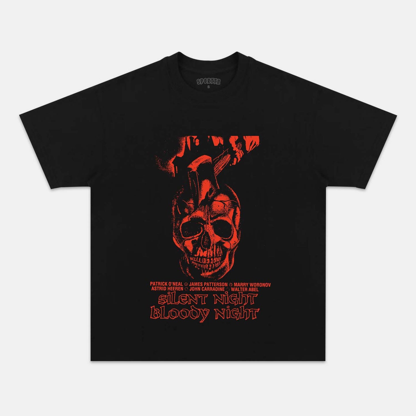 SILENT NIGHT BLOODY NIGHT PROMO  T-SHIRT