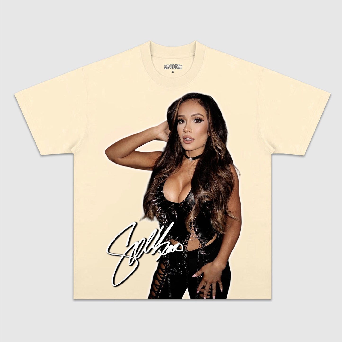 SCARLETT BORDEAUX TEE 7.10