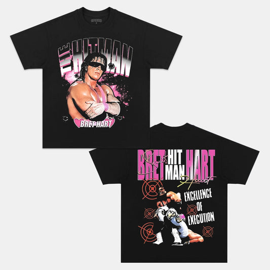 THE HITMAN BRET HART TEE 4.12