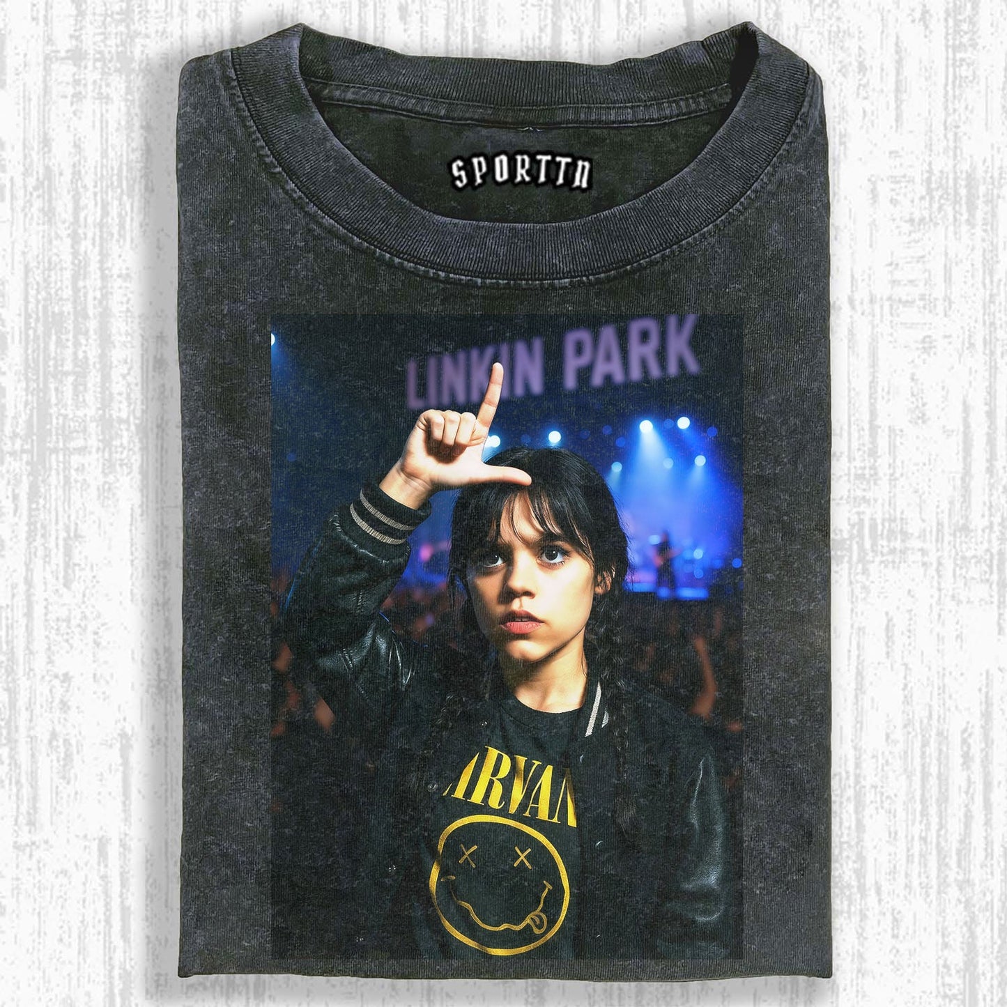 WEDNESDAY S2 ADDAMS THEMED T-SHIRT