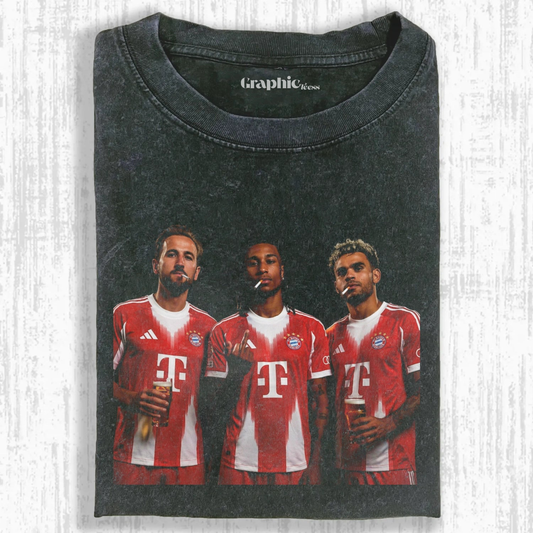 Michael Olise & Harry Kane & Luis Díaz Tee