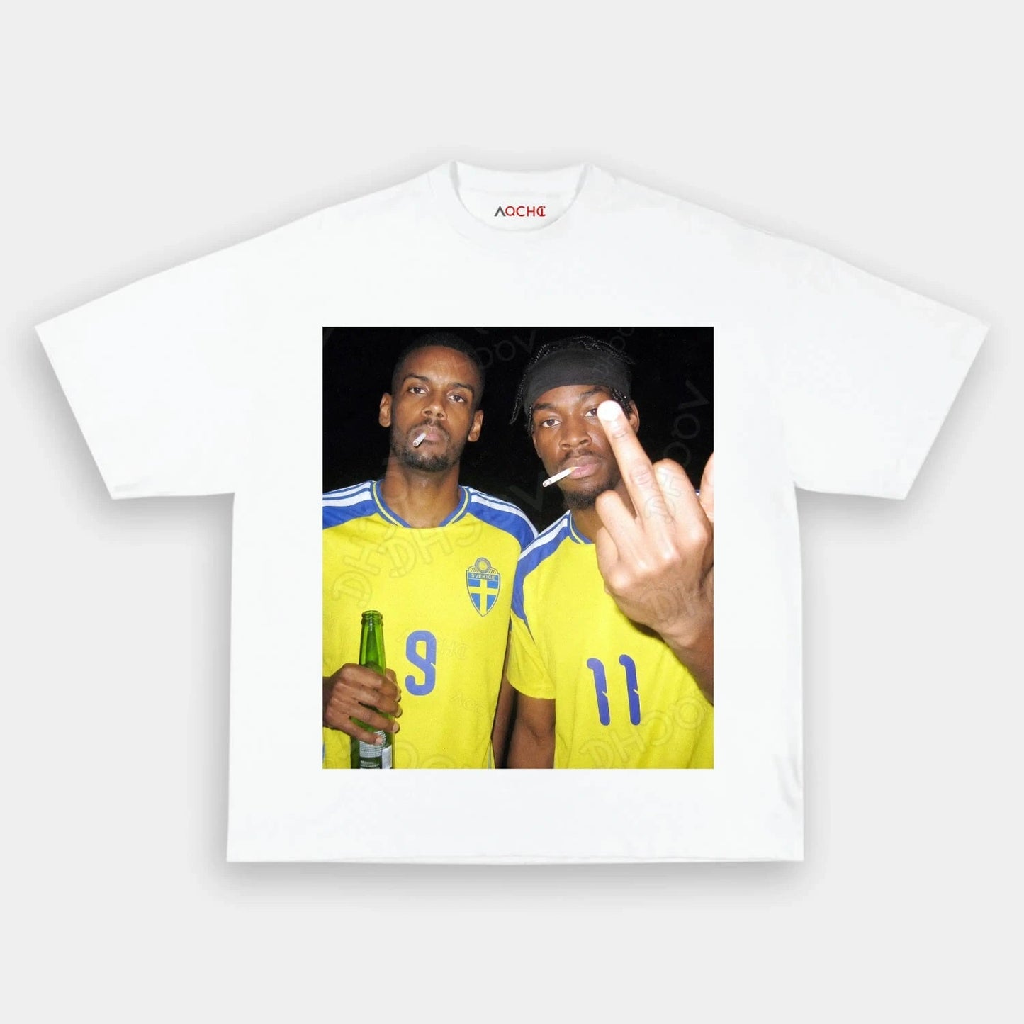 Sweden Football Style Tee 2.5