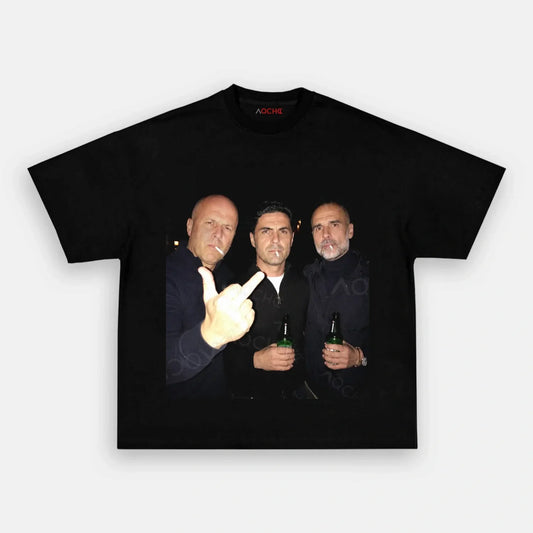 Arne Slot&Mikel Arteta&Pep Guardiola Tee 1