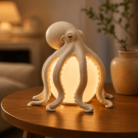 Octopus Ocean Decor Table Lamp