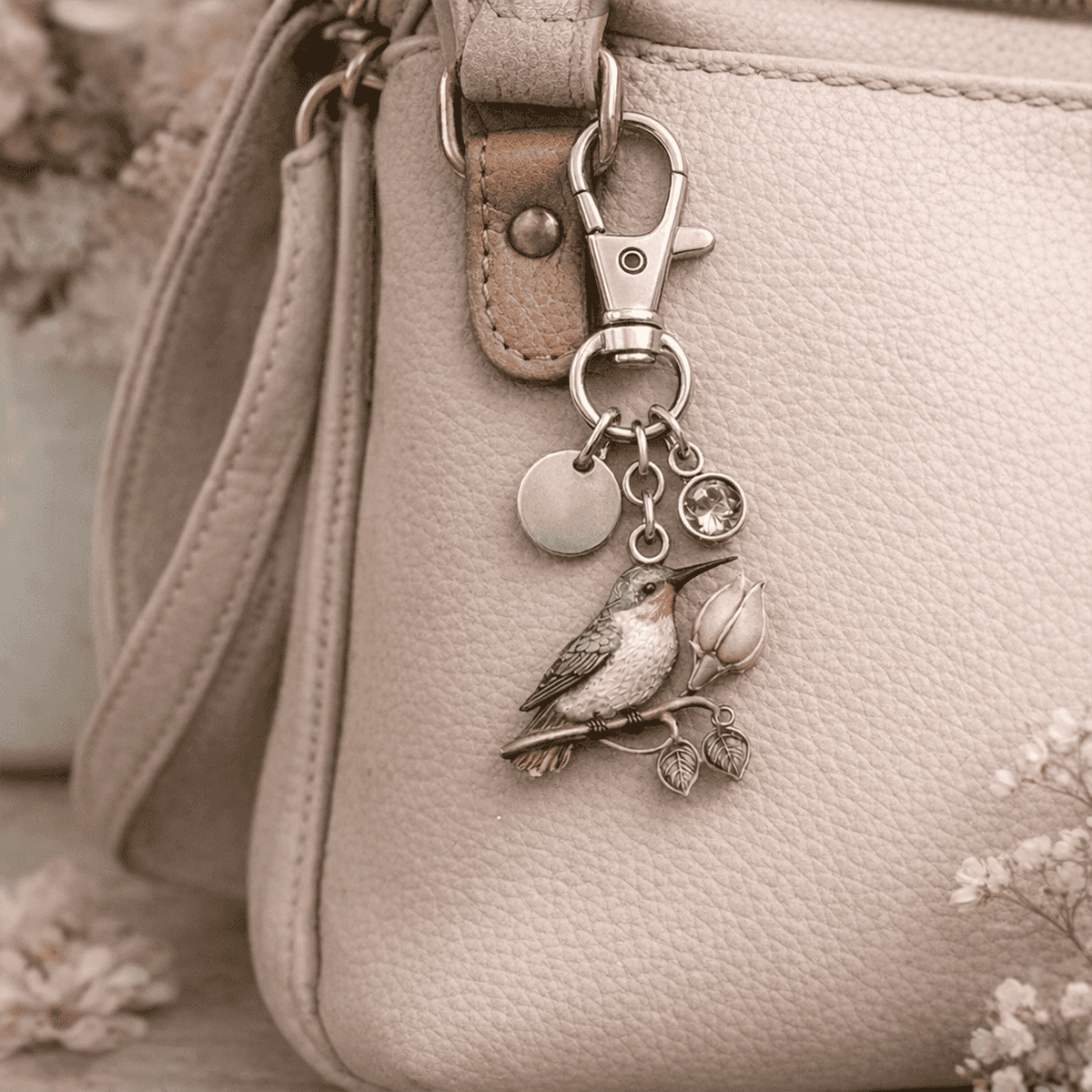 💝A Little Hummingbird for You keychain-A Meaningful Mother’s Day Gift Filled with Love & Comfort