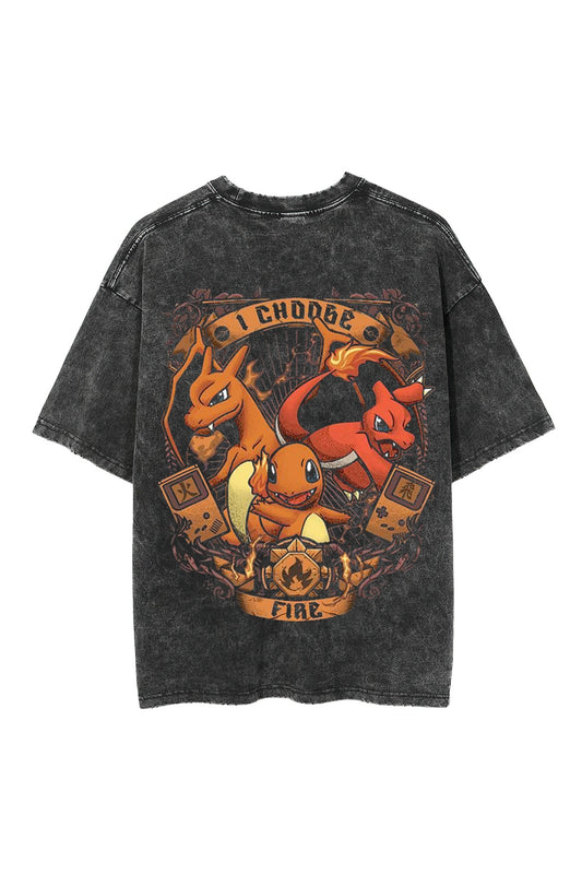 Pokémon Charmander WashingT-Shirt