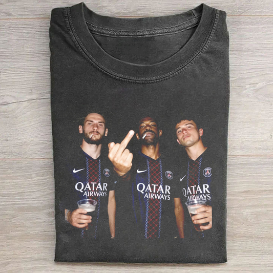 Khvicha Kvaratskhelia & João Neves & Ousmane Dembélé Tee