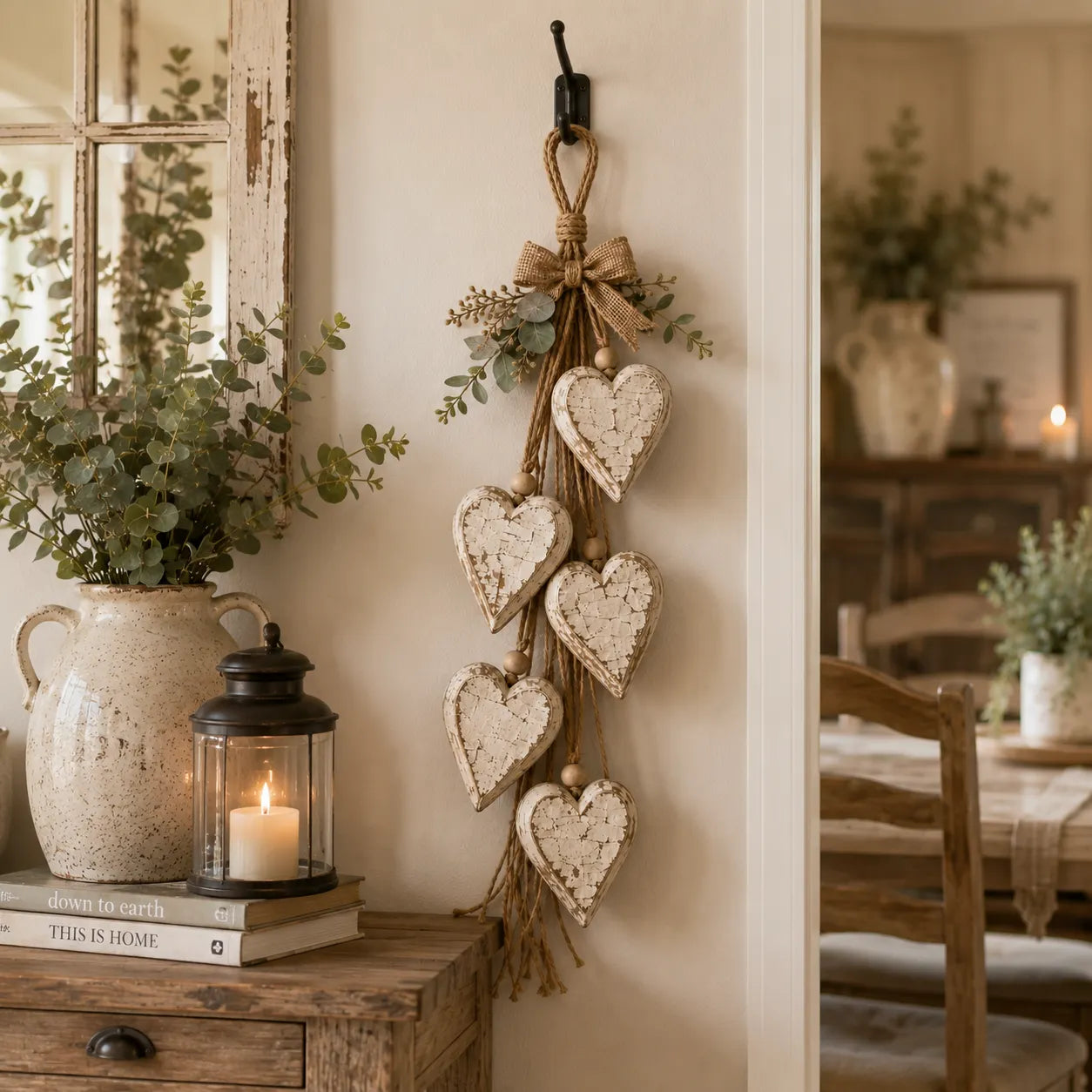 Hanging Heart Wall Decor