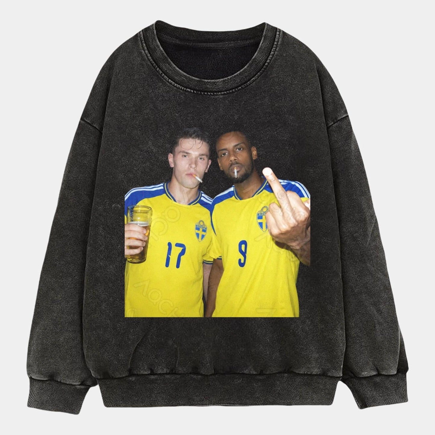 Sweden Football Style Tee 2.9
