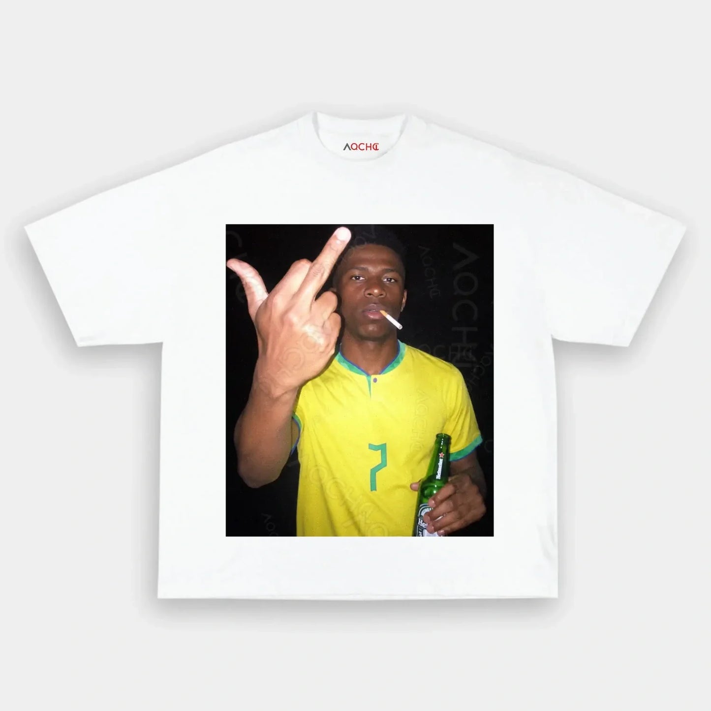 Brazil Football Style Tee 1