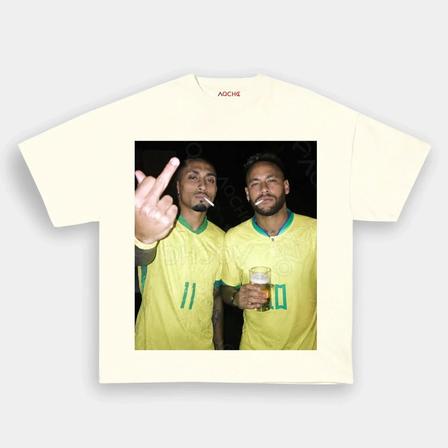 Brazil Football Style Tee 6