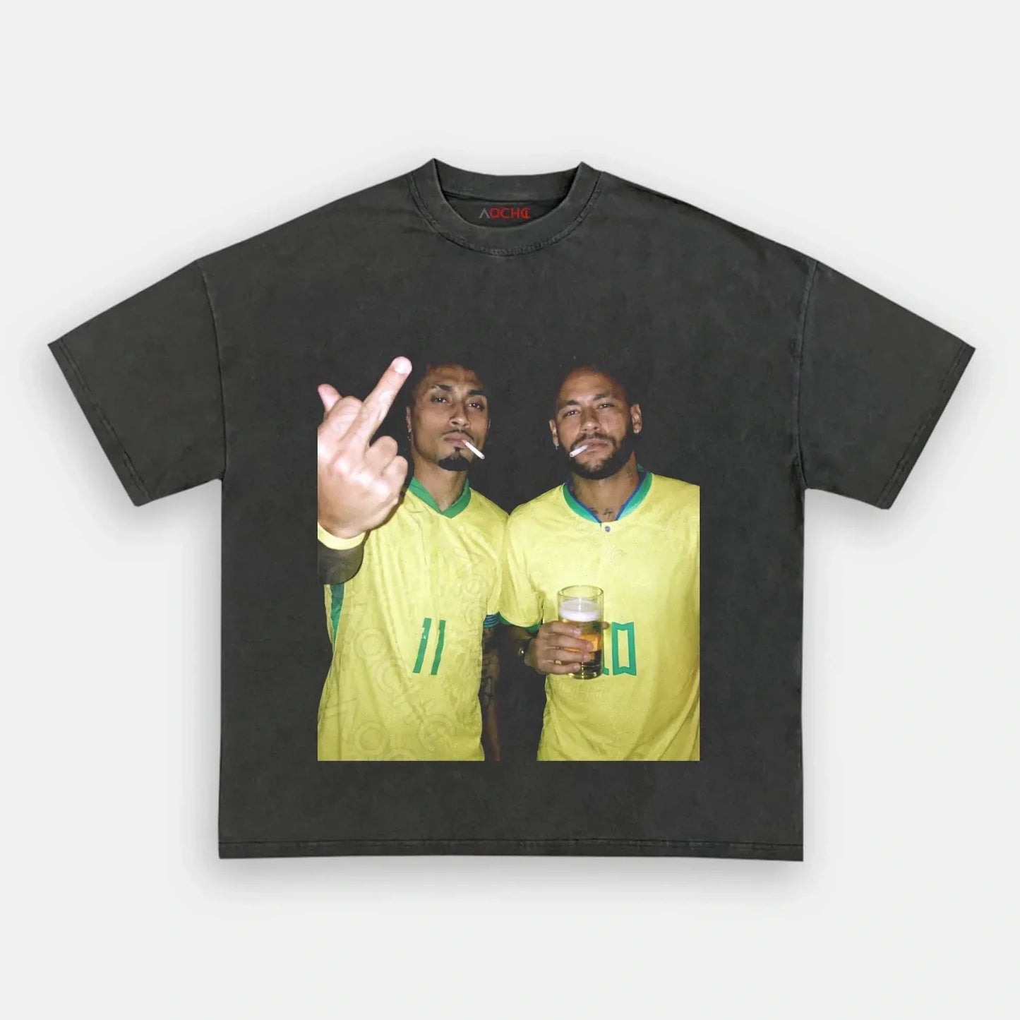 Brazil Football Style Tee 6