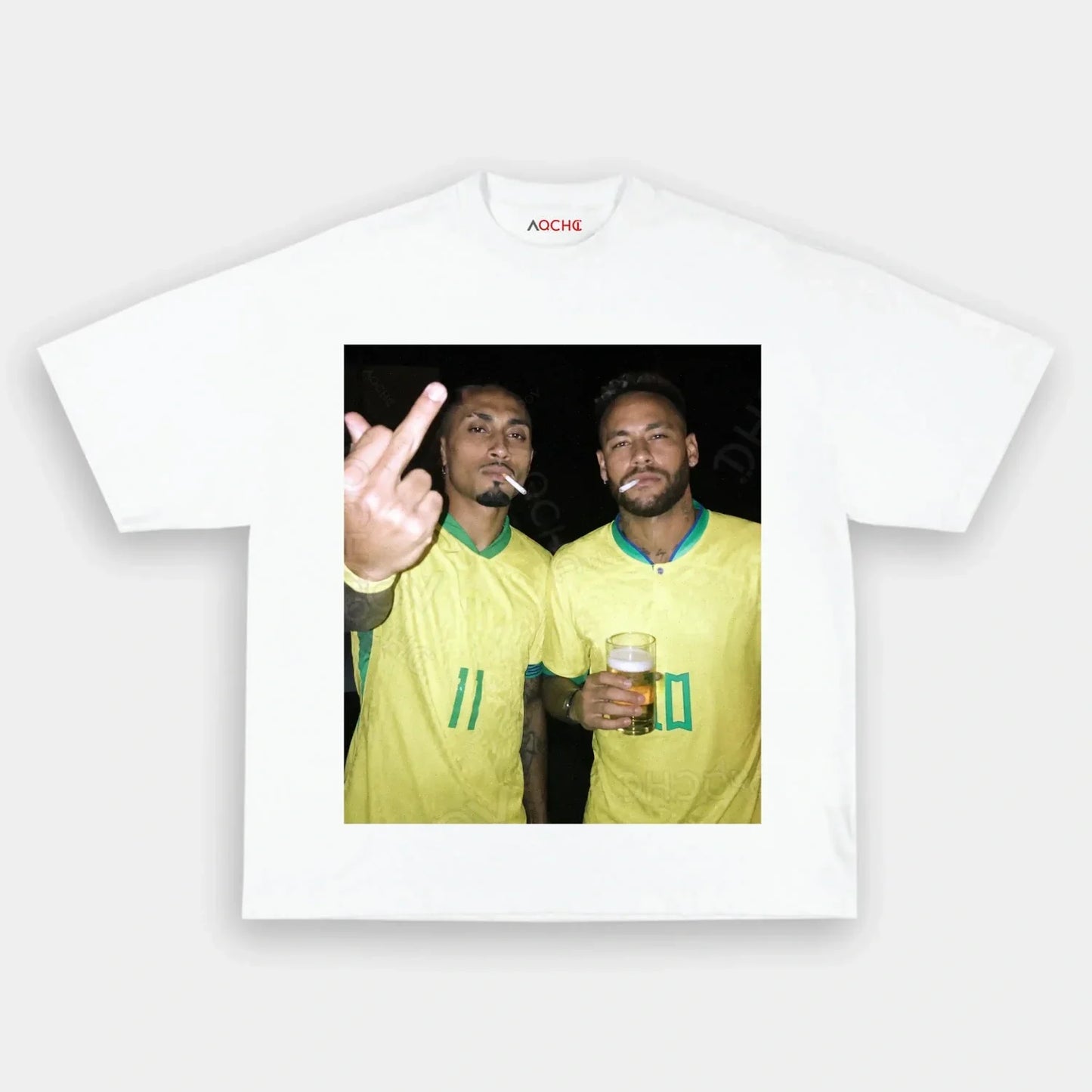 Brazil Football Style Tee 6