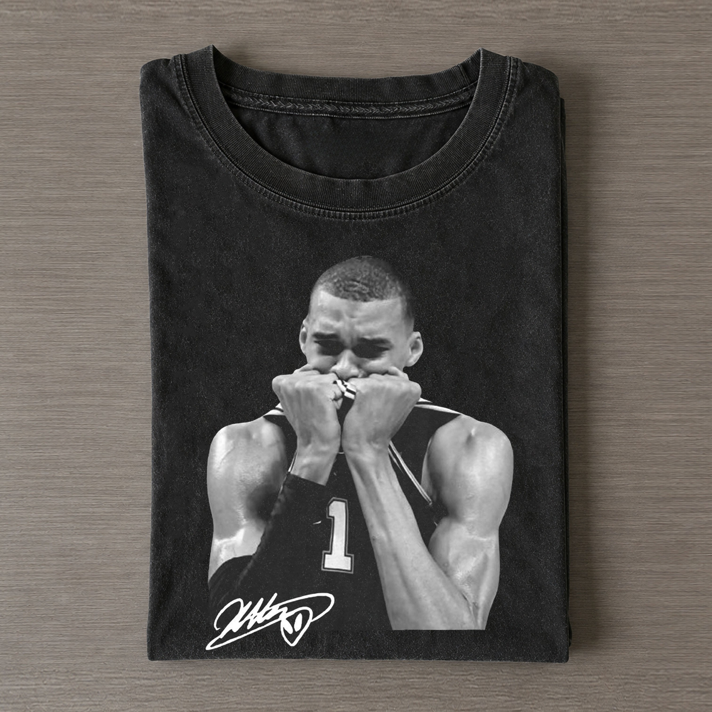 Wemby – Vintage Washed Graphic T-Shirt