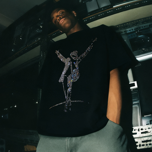 Michael Jackson Inspired Dance Pose Printed Unisex T-shirt