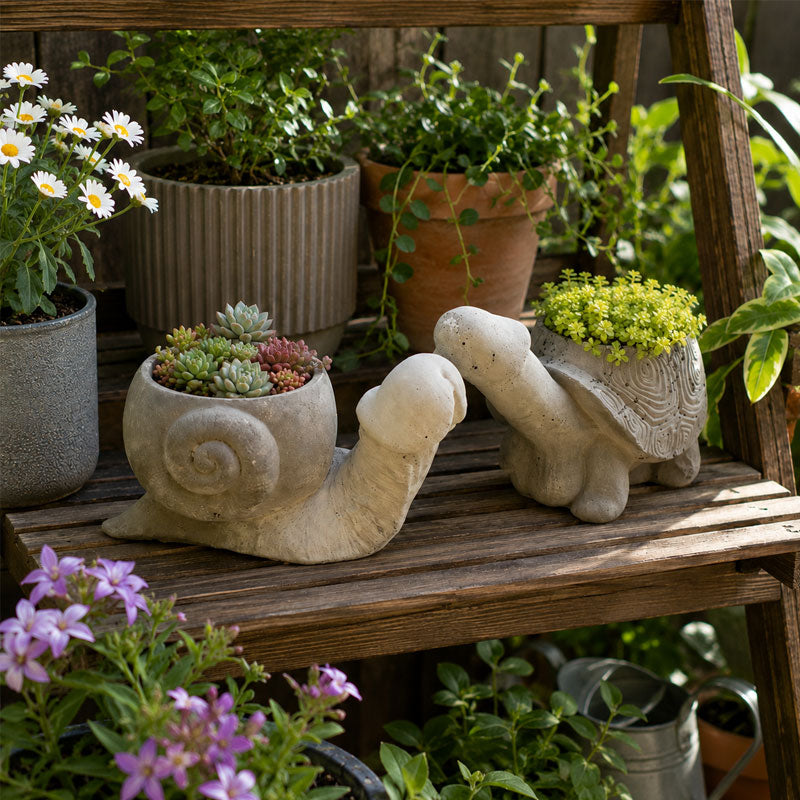 🐌 The Garden Planter That Makes Everyone Smile