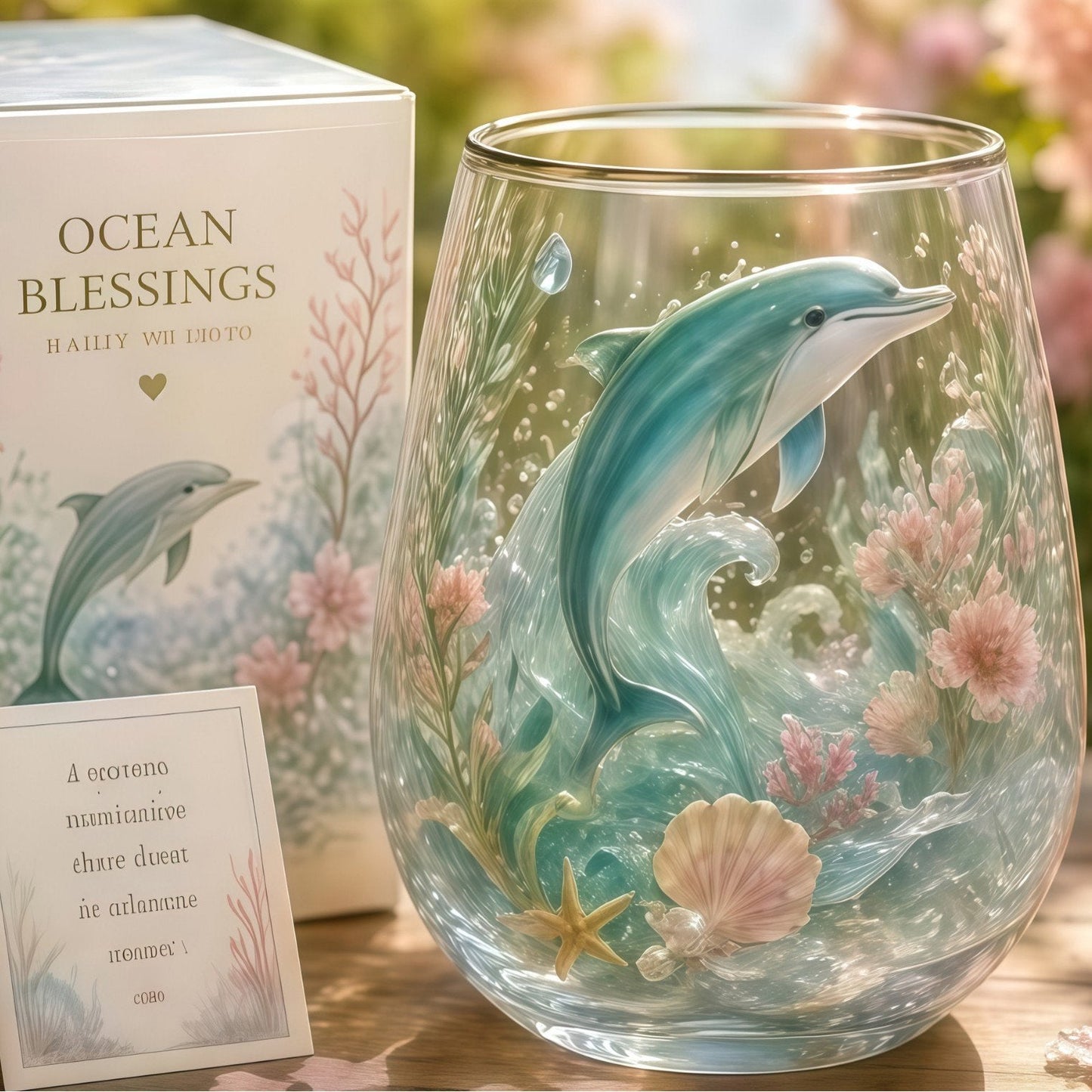 🌸🌿 Limited Edition 2026 Garden Morning Bliss Glass Tea Cup☀️☕