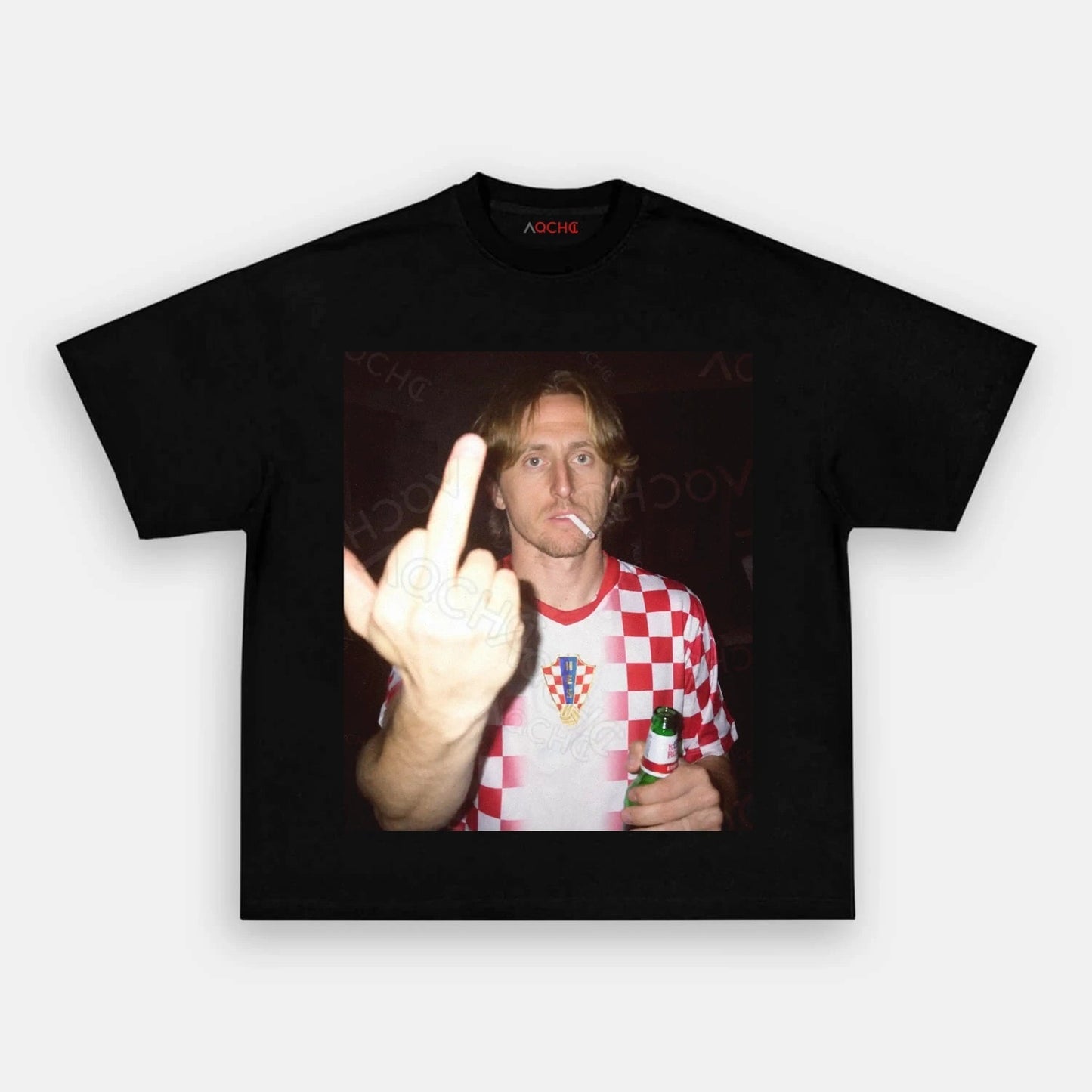 Croatia Football Style Tee