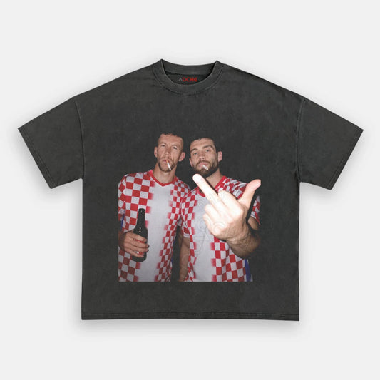 Croatia Football Style Tee