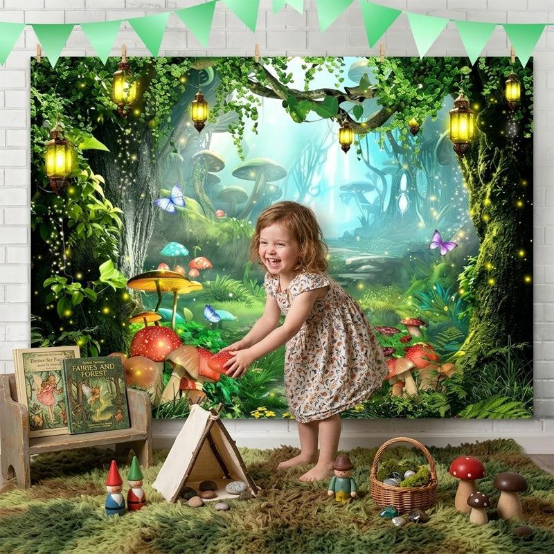 🌲🌸 Turn your backyard into an enchanted forest – one banner, endless beauty! ✨