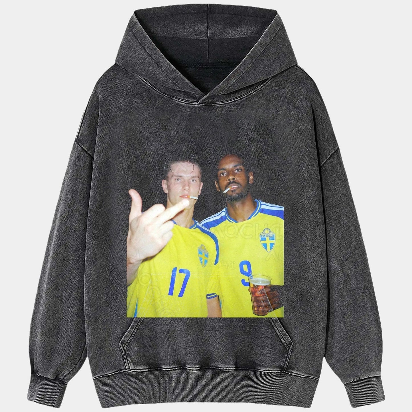 Sweden Football Style Tee 2.7