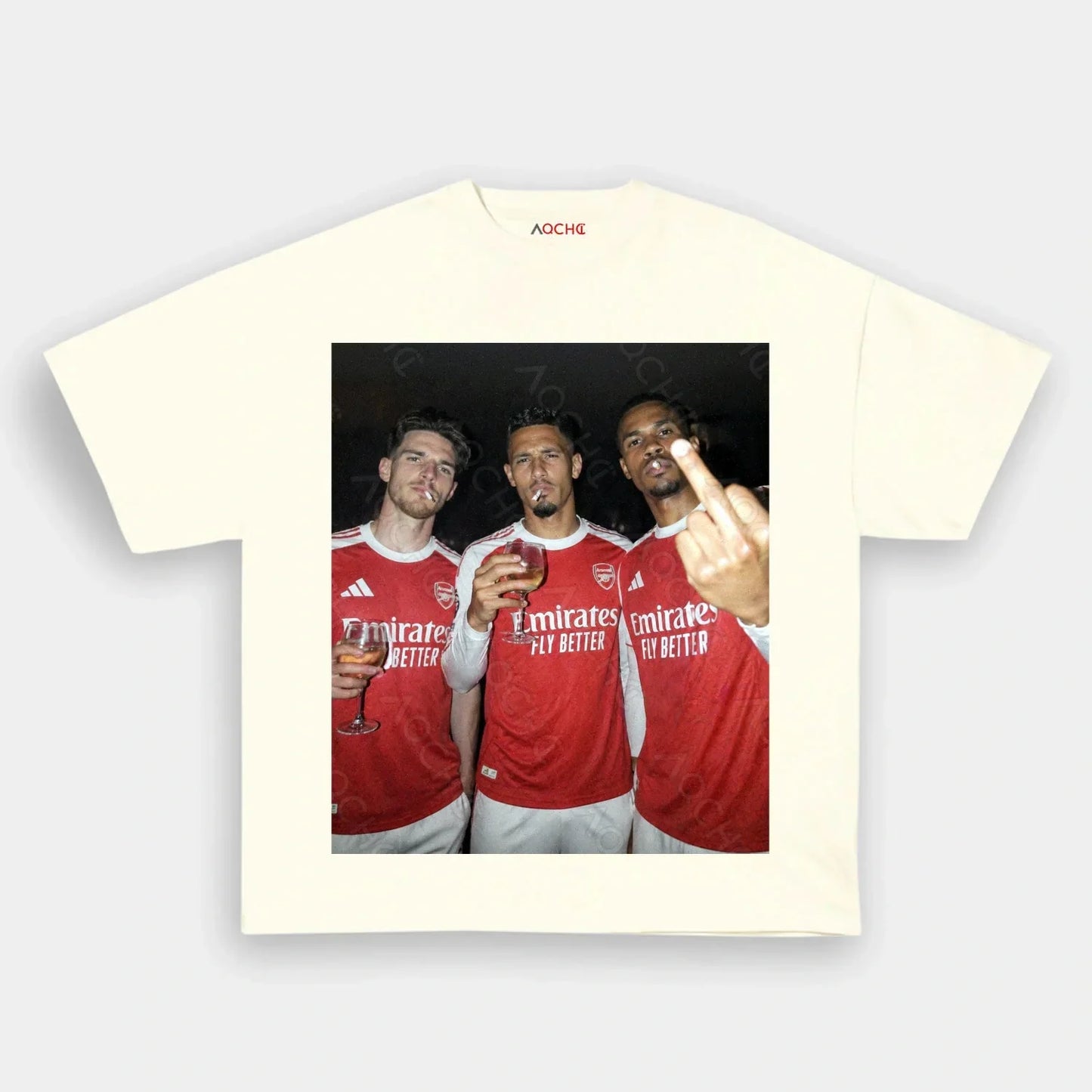 Declan Rice&William Saliba&Gabriel Magalhães Tee 1