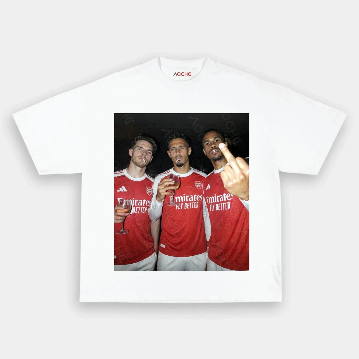 Declan Rice&William Saliba&Gabriel Magalhães Tee 1