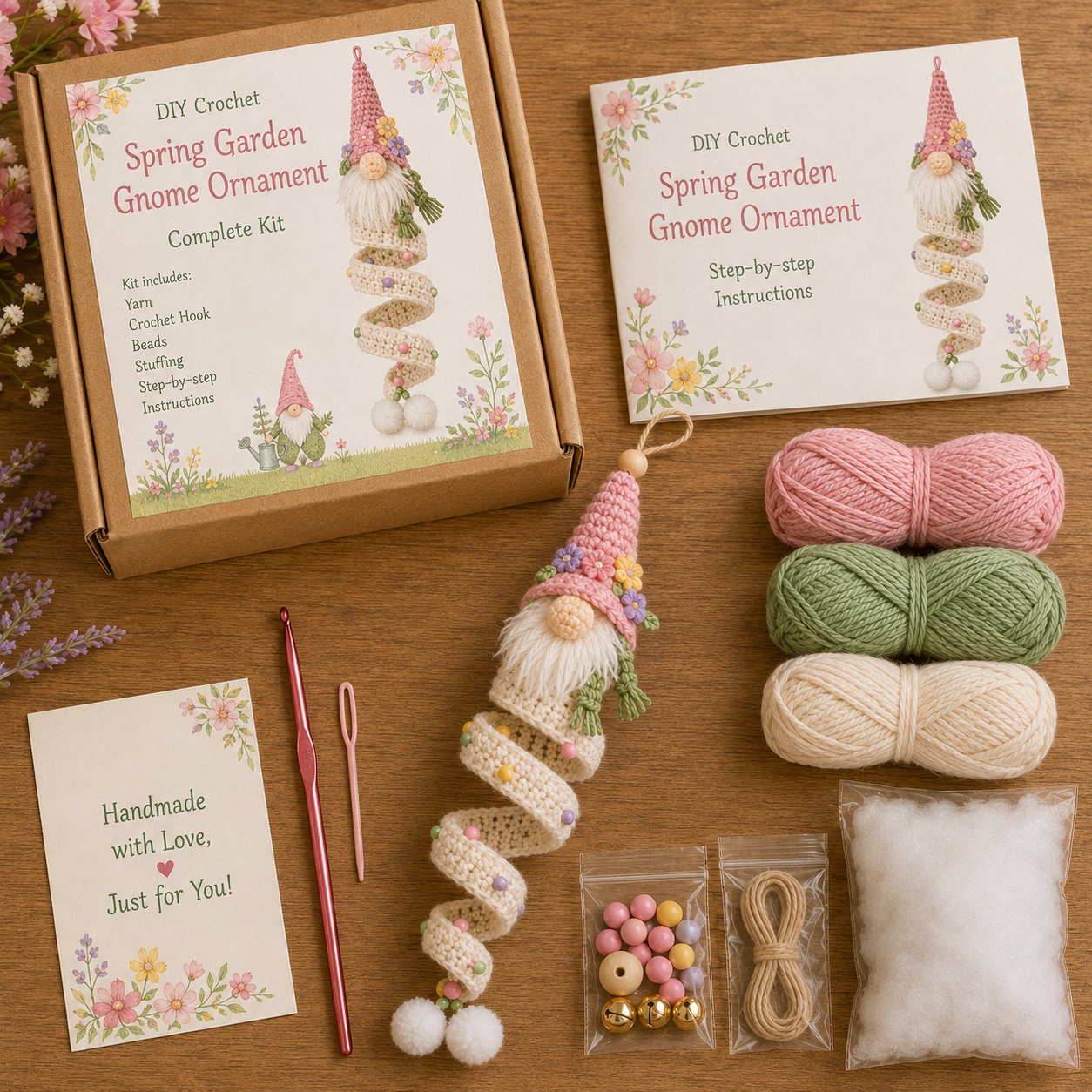 🎄DIY Crochet Gnome Ornament Collection🎉The joy of handicrafts awaits your exploration❤️