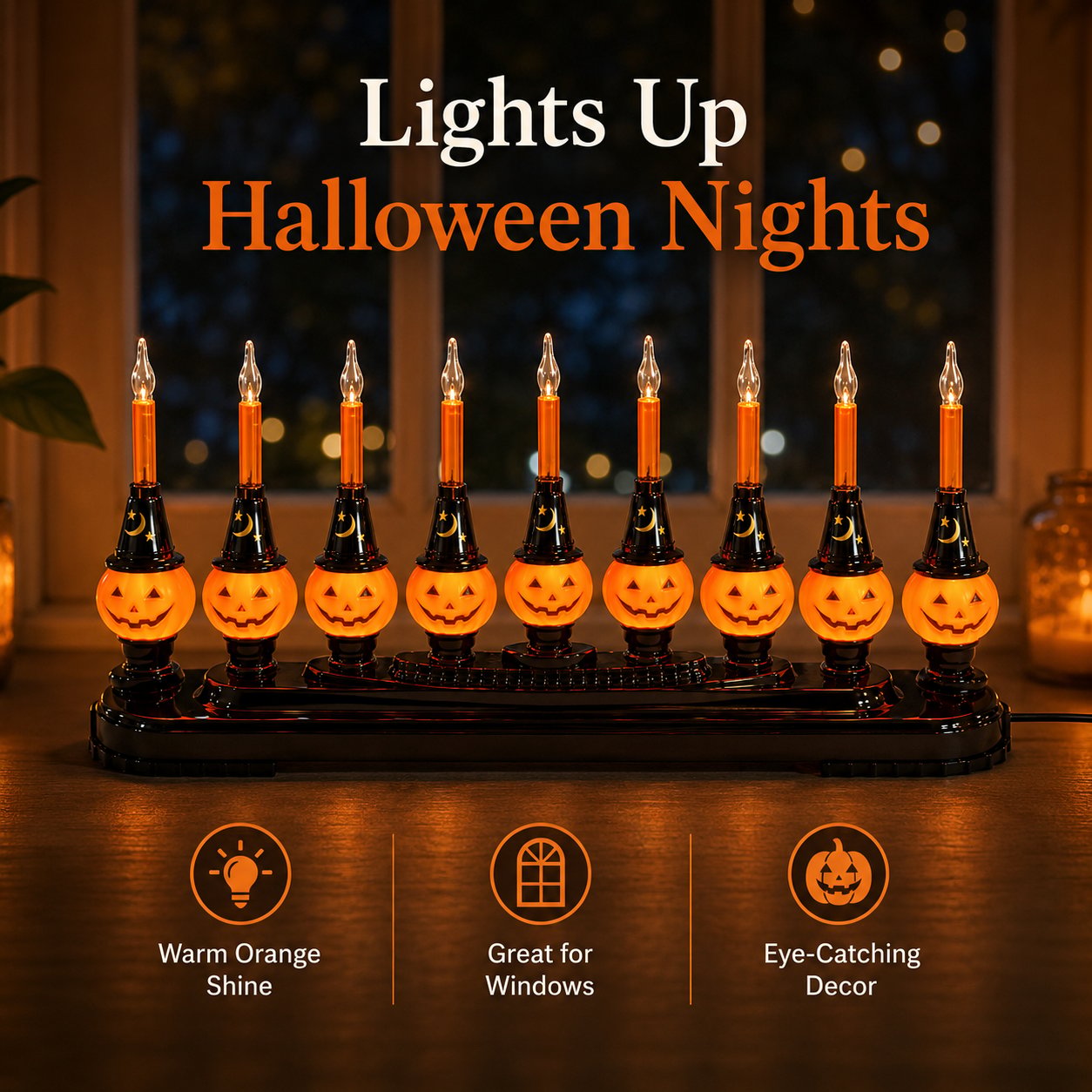 🎃 Light Up Your Home with Vintage Halloween Pumpkin Magic ✨👻