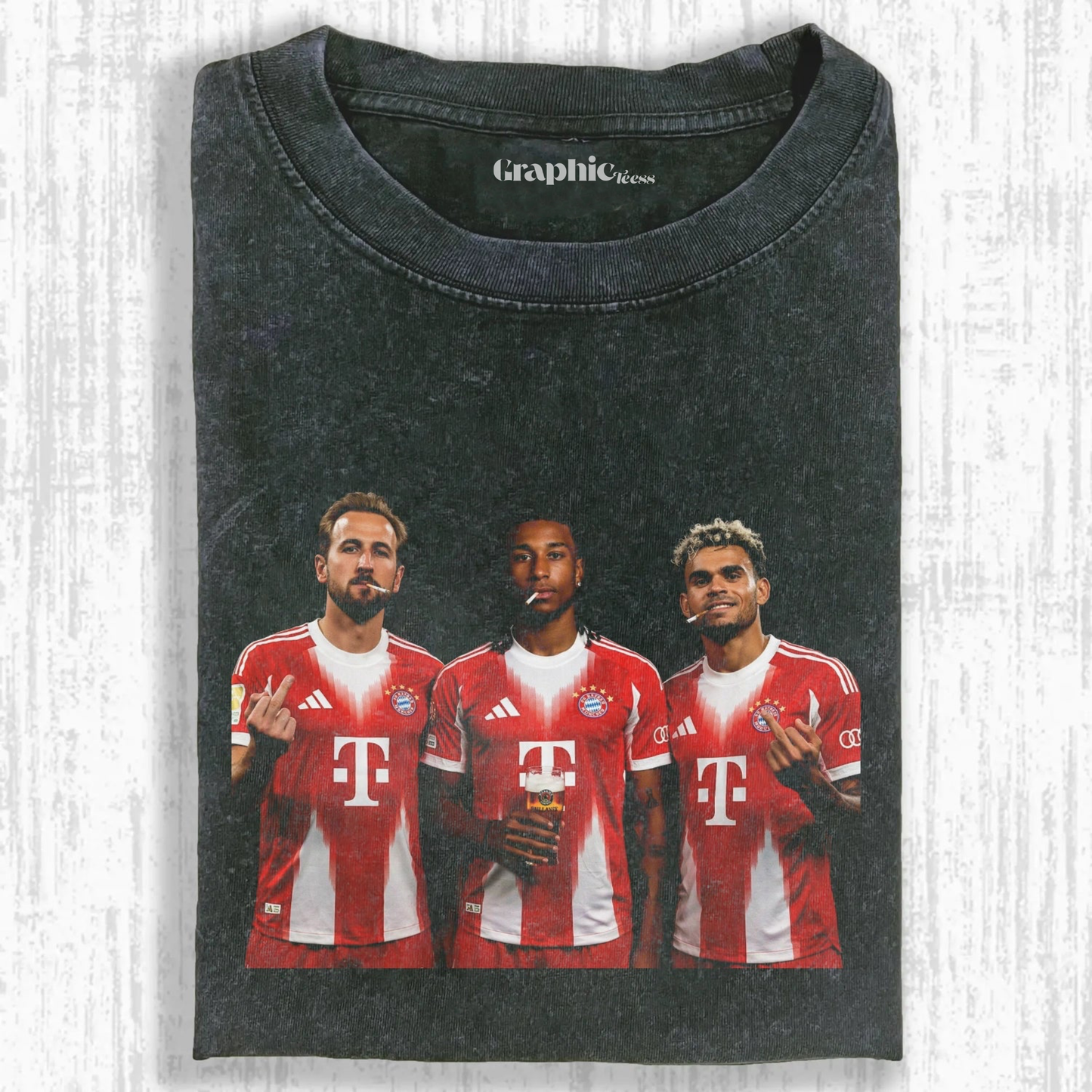 Michael Olise & Harry Kane & Luis Díaz Tee