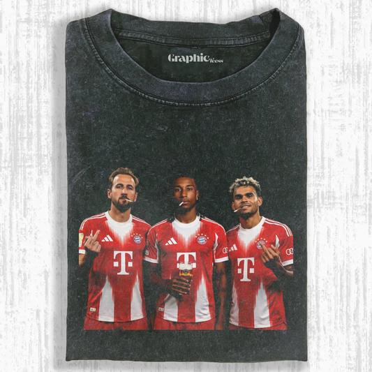 Michael Olise & Harry Kane & Luis Díaz Tee