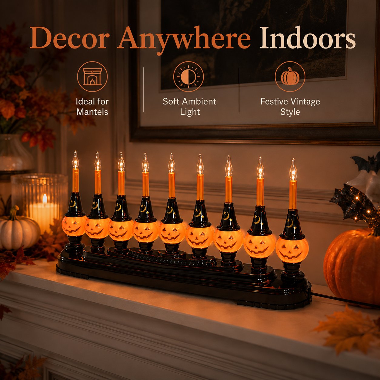 🎃 Light Up Your Home with Vintage Halloween Pumpkin Magic ✨👻