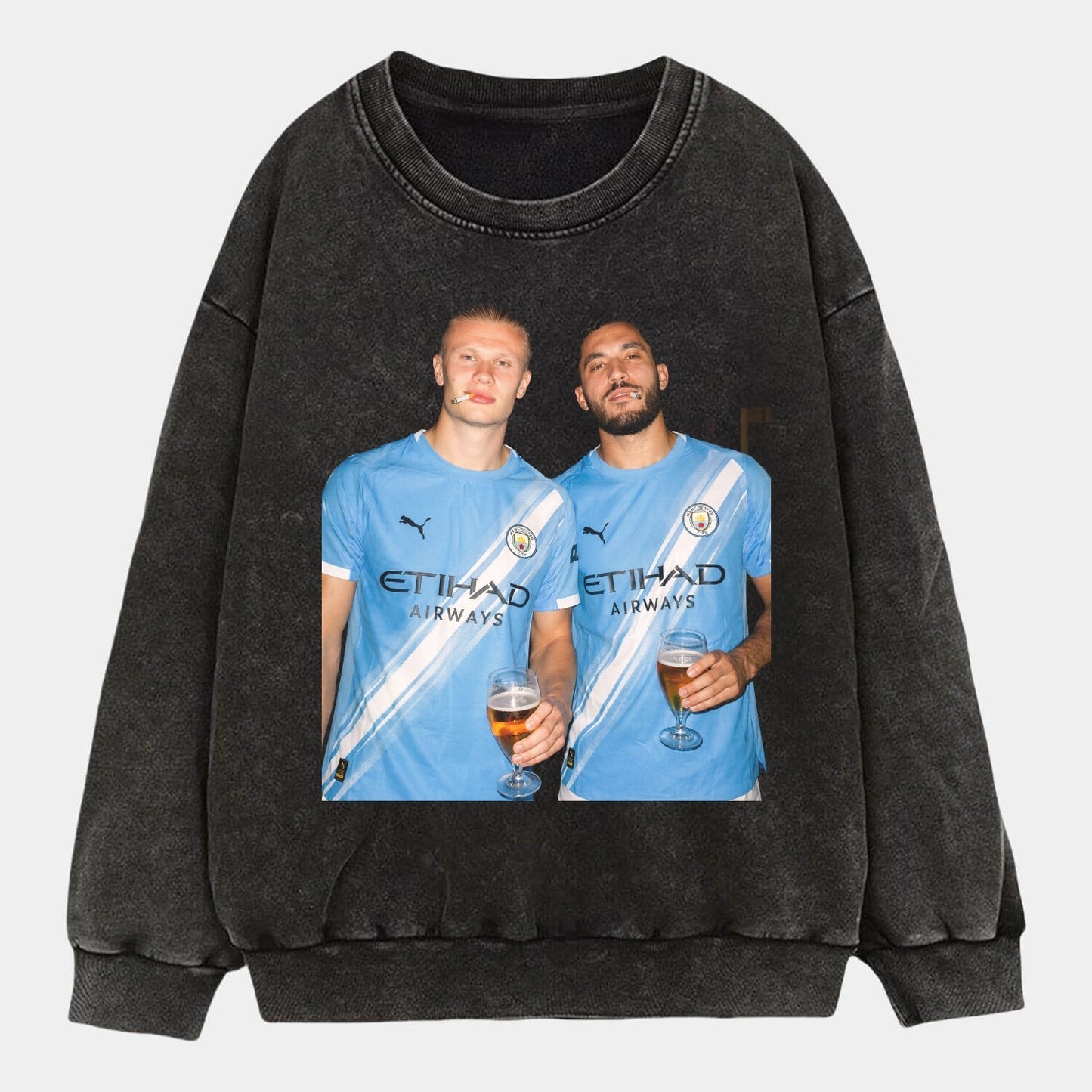 Erling Haaland & Rayan Cherki Tee