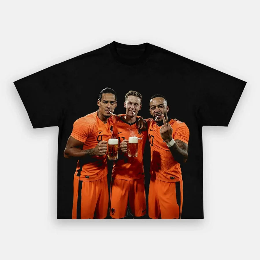 Netherlands Football Tee