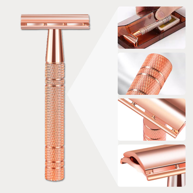Classic Double-Sided Detachable Razor Set