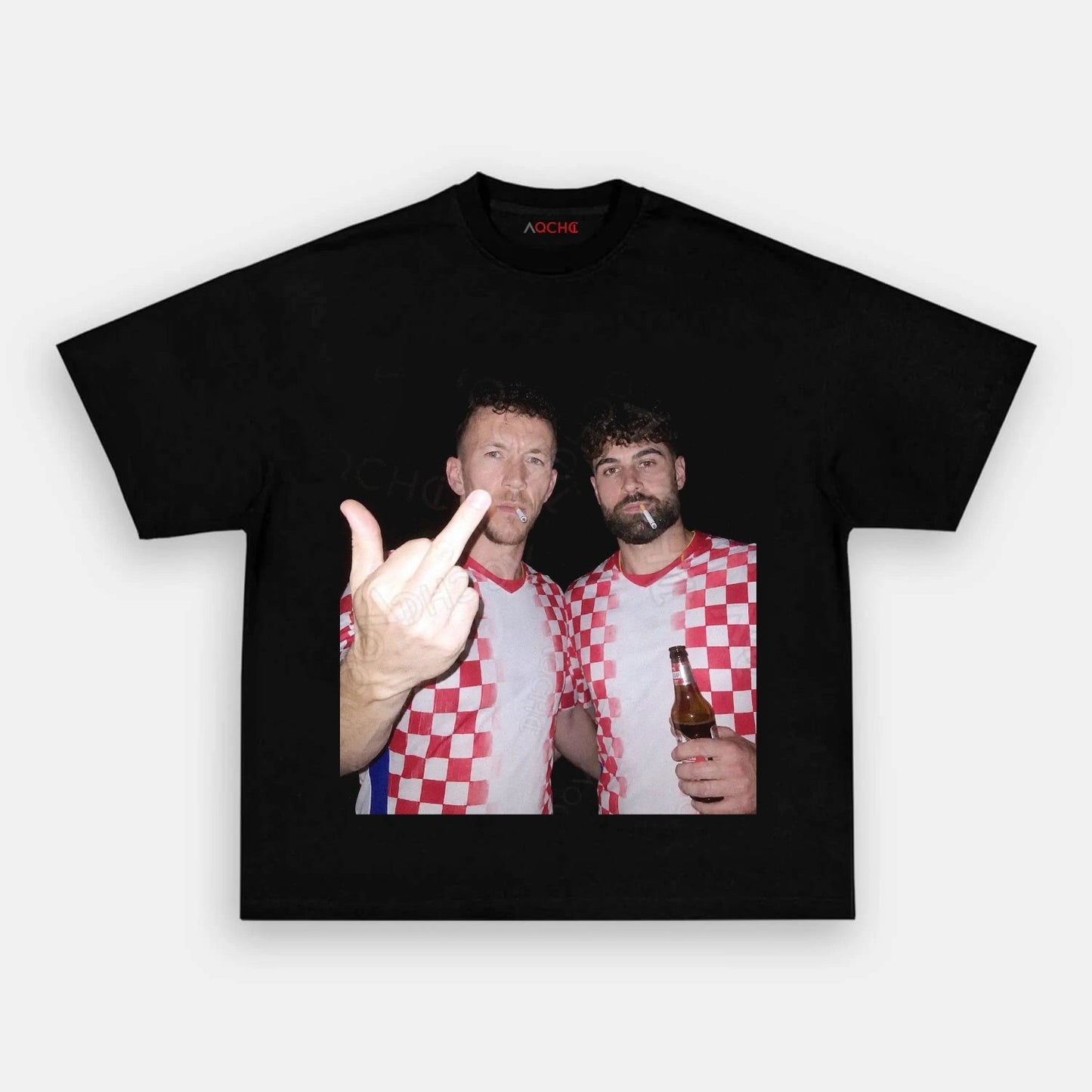 Croatia Football Style Tee