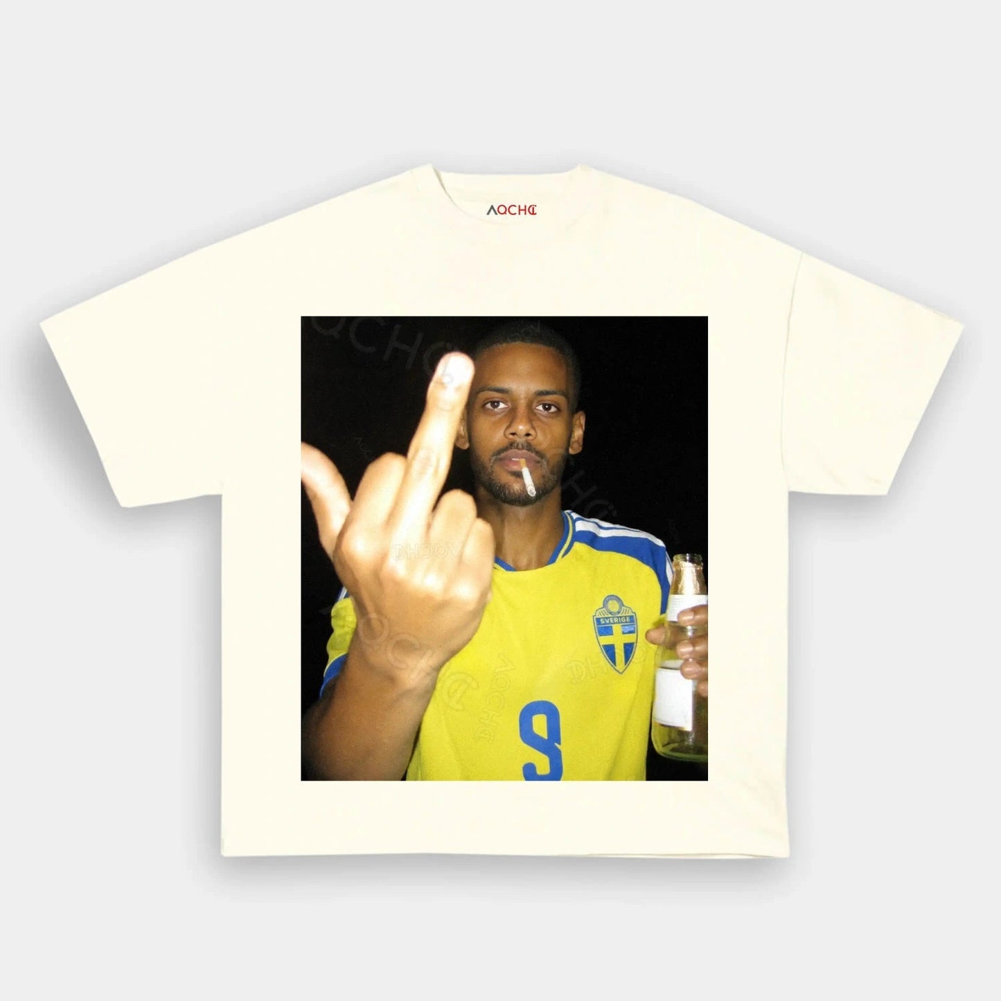 Sweden Football Style Tee 2