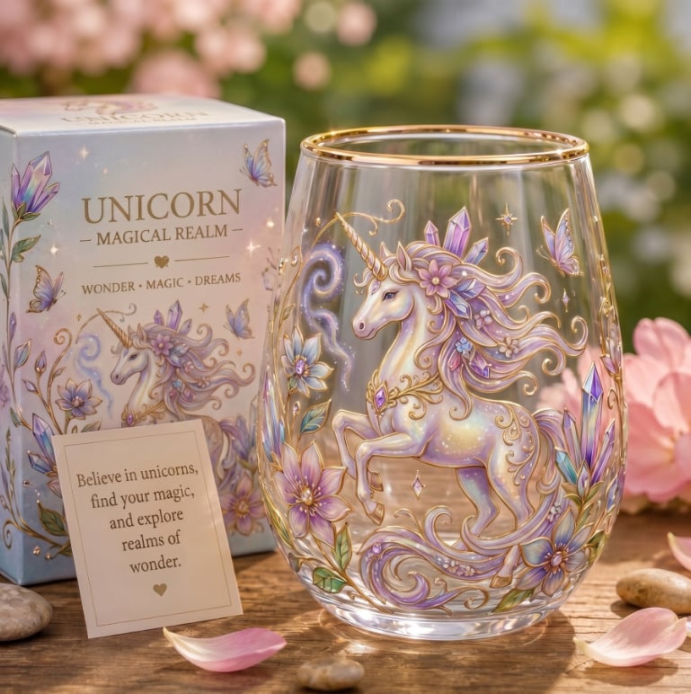 🌸🌿 Limited Edition 2026 Garden Morning Bliss Glass Tea Cup☀️☕