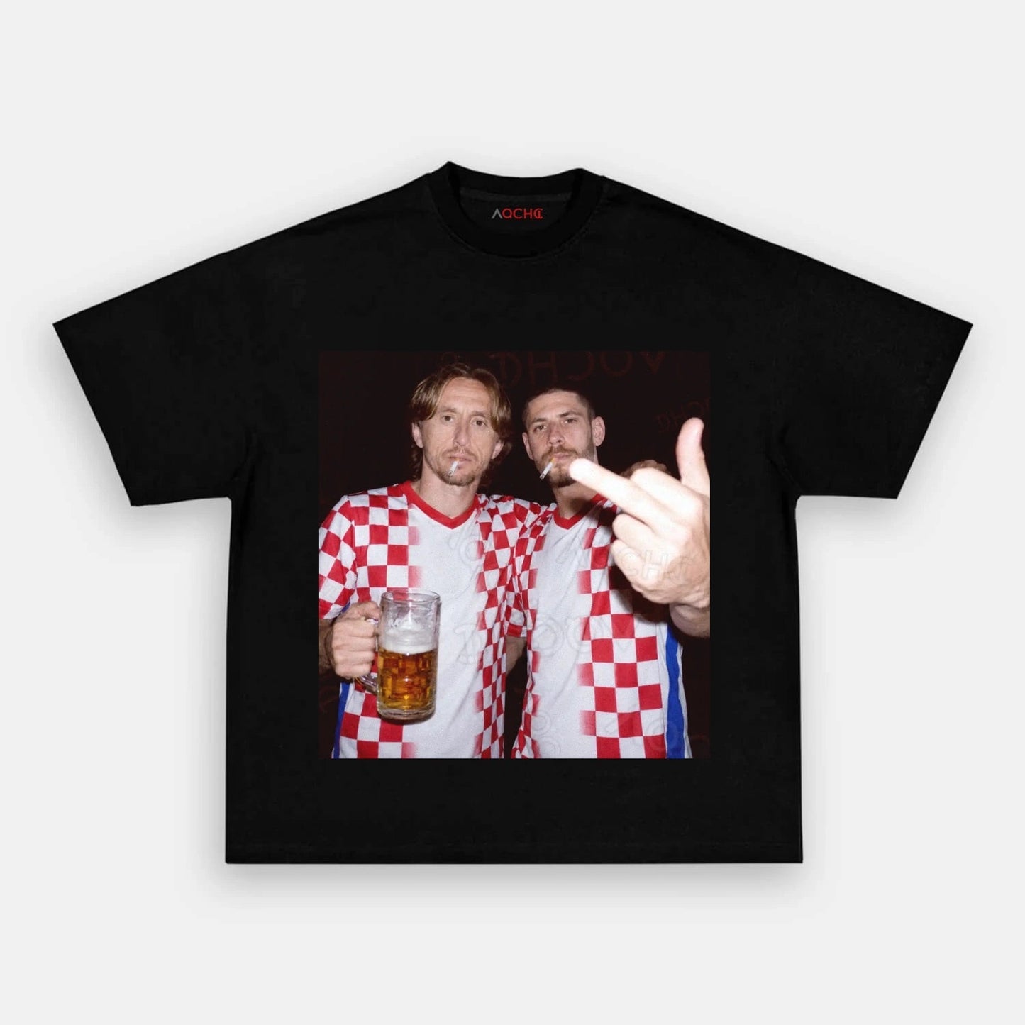 Croatia Football Style Tee