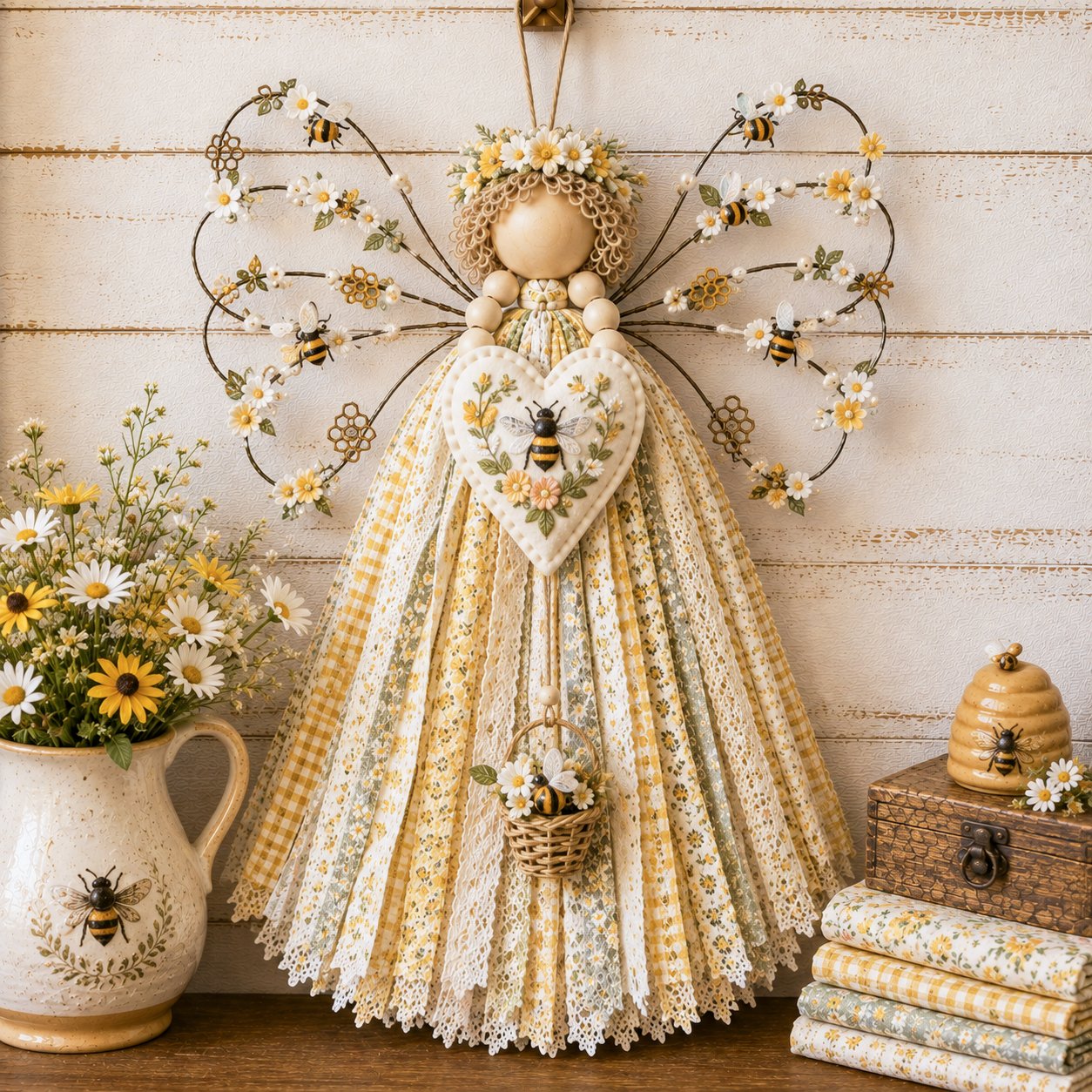 🪽Angel Fabric Hanging DIY Kit🪽