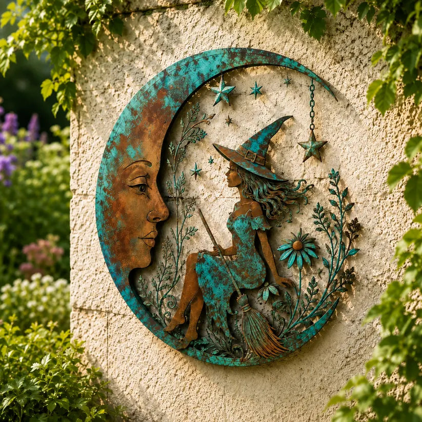Dragonfly Moon Wall Decor
