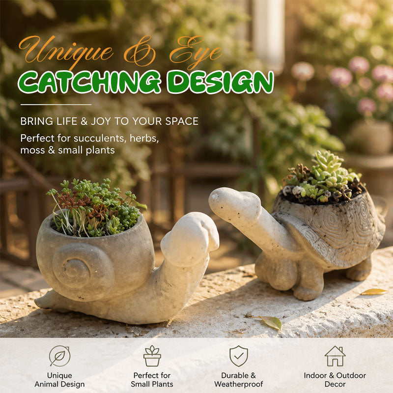 🐌 The Garden Planter That Makes Everyone Smile